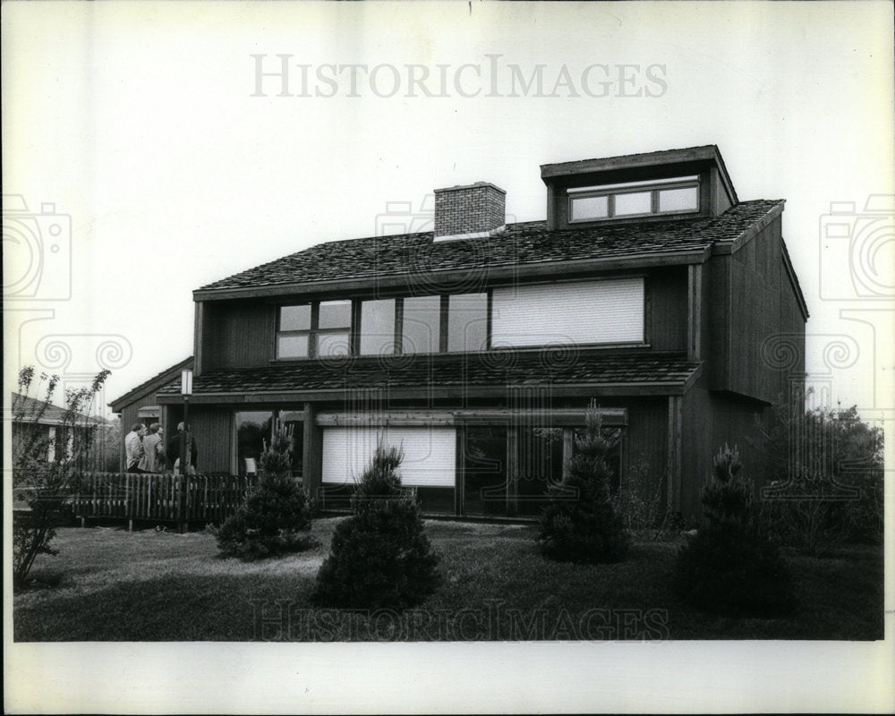 1982 Three bedroom sunray model home. - Historic Images