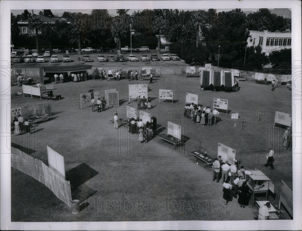 1955 Harnessing Solar Engineering Exhibit - Historic Images