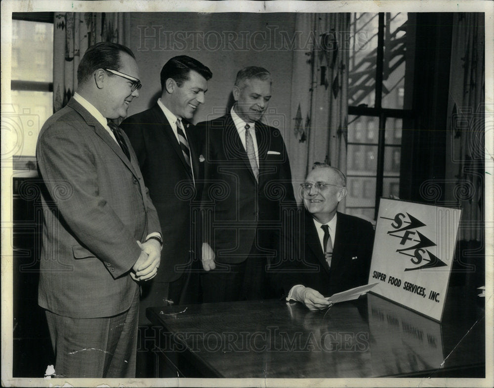 1966 Super Food Services Stock Trade Open - Historic Images