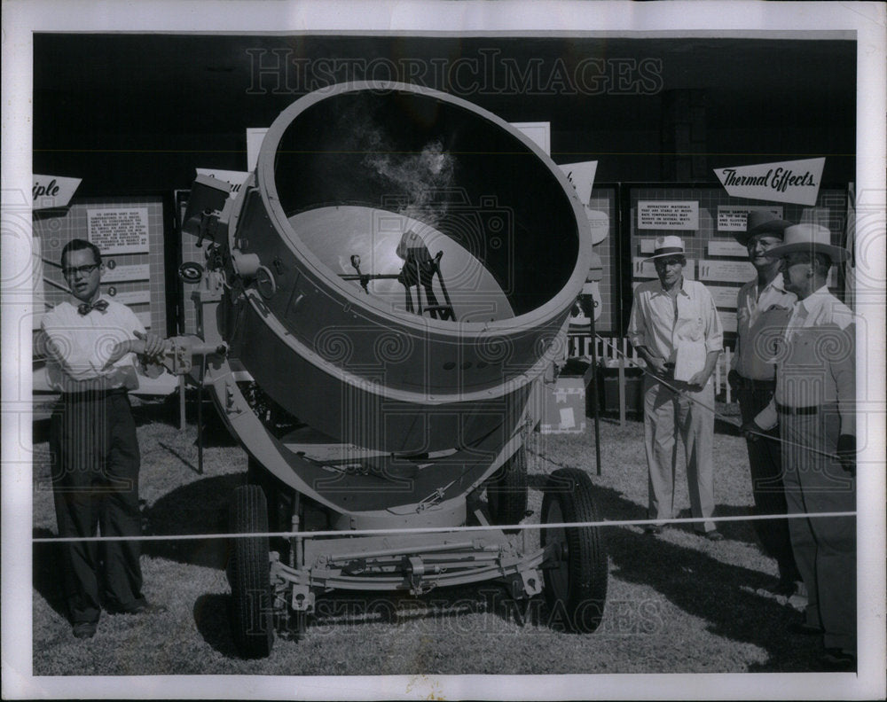 1955 Solar Furnace - Historic Images