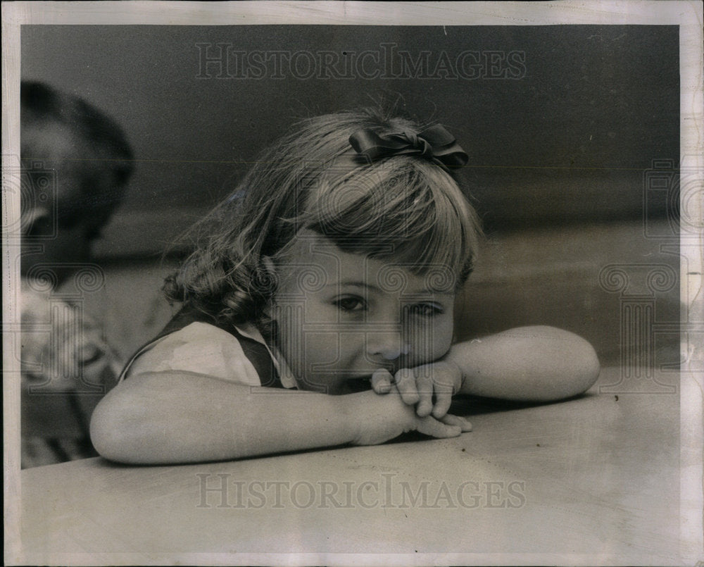 1962 Debbie Paget Robert Kindergarte school - Historic Images