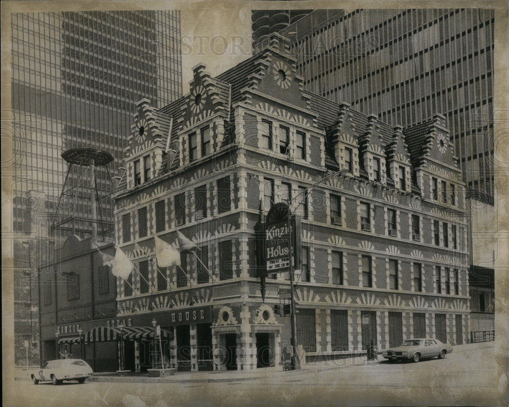 1975 Kinzie Steak House Dearborn Exterior - Historic Images