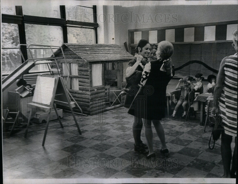 1970 Kindergarten Pre School Ogden School - Historic Images