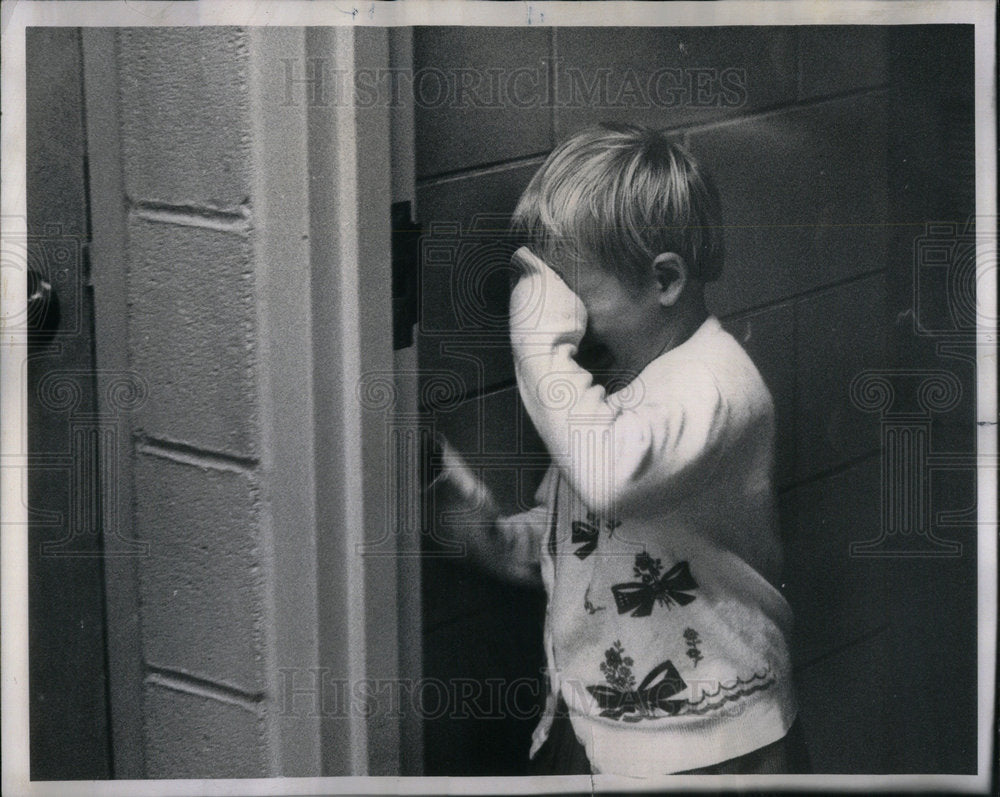 1967 Photo St Paul Lutheran School Kindergarten Class - Historic Images