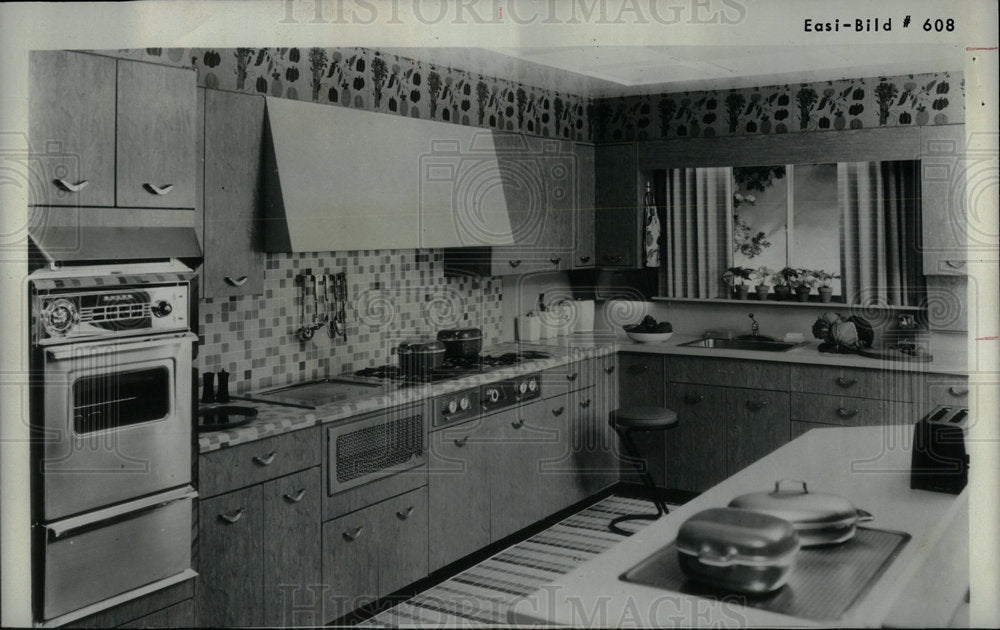 1967 Kitchen economically modernize home - Historic Images