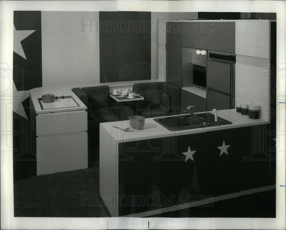 1976 An Up-To-Date Kitchen - Historic Images