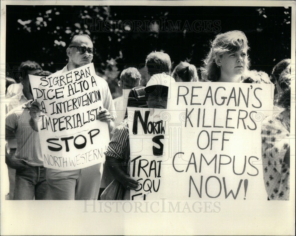 1986 Northwestern University Protests - Historic Images