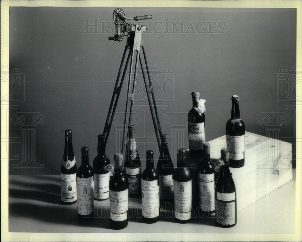 1979 Rare Wine Bottles Collection - Historic Images