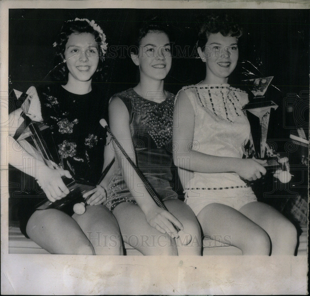 1958 National Majorette Championship Winner - Historic Images