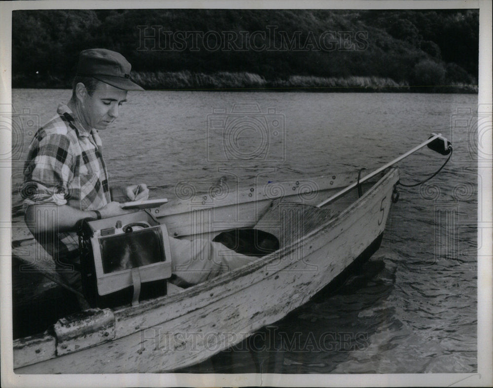 1958 &quot;Fishing Rod&quot; Catches Treasures - Historic Images