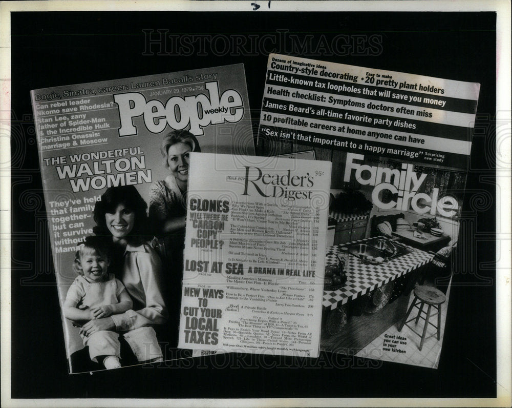 1979 Reader's Digest Family Circle Magazine - Historic Images