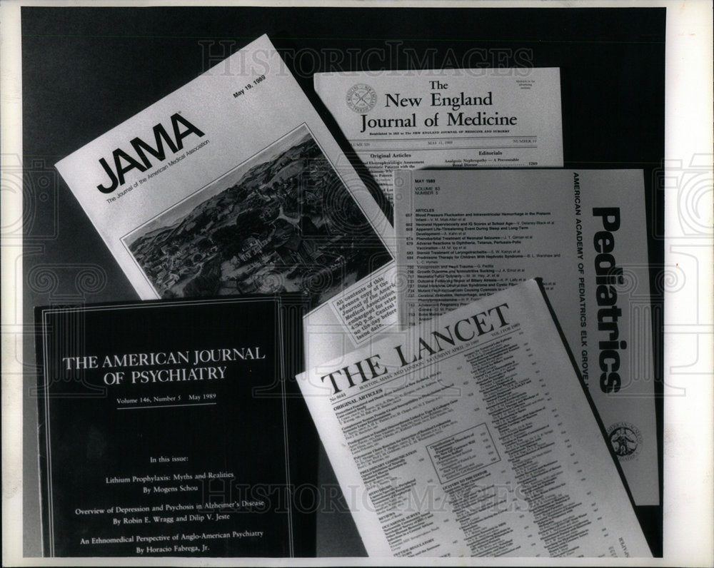 1989 Medical Journals - Historic Images