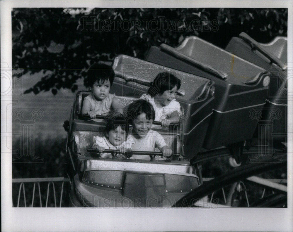 1989 The scooper jet roller coaster - Historic Images