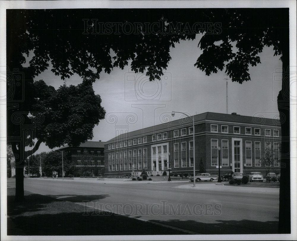 1962 Home Economics Purdue building - Historic Images