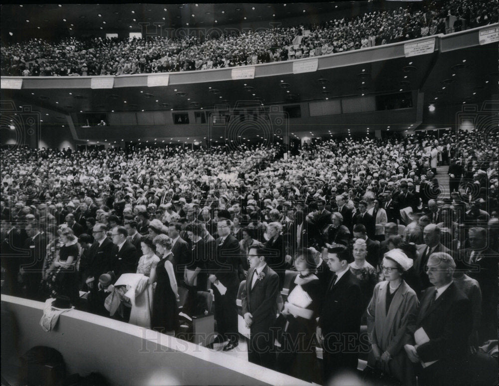 1966 Arie Crown Theater Richard Nixon Speec - Historic Images