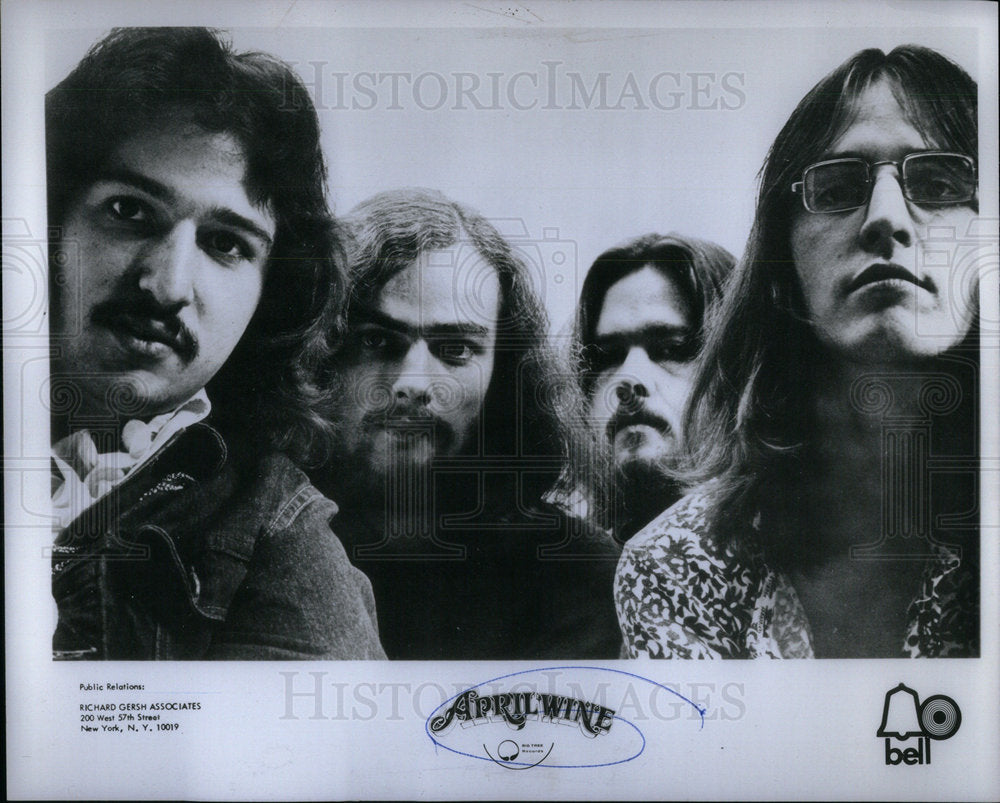 1973 April Wine Musician - Historic Images