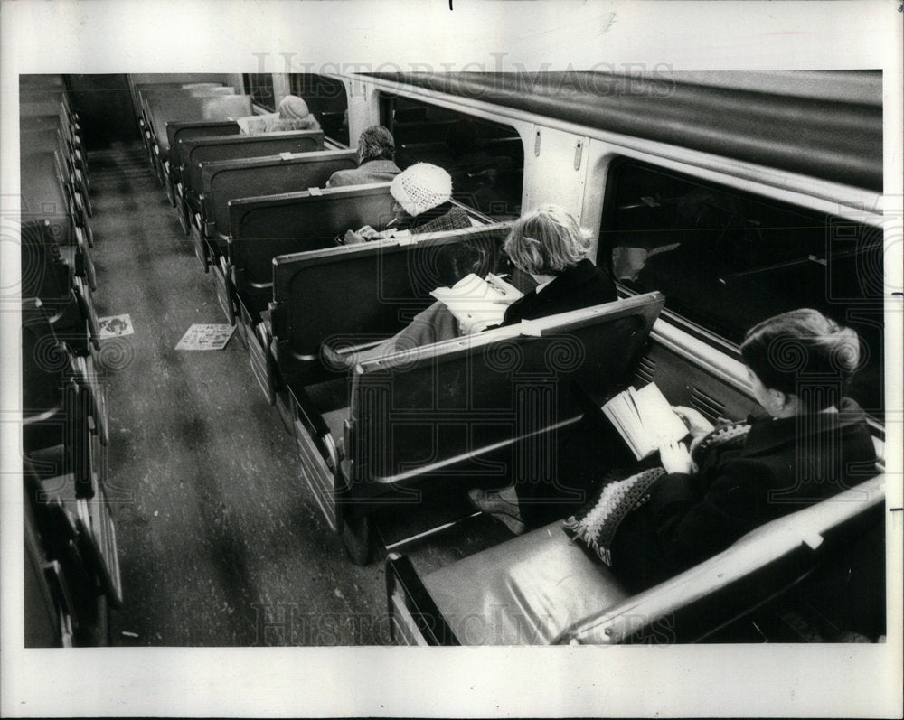 1978 Railroads Passengers commuters - Historic Images