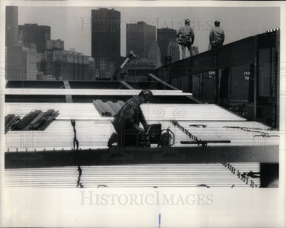 1985 building of new McCormick Place bldg. - Historic Images