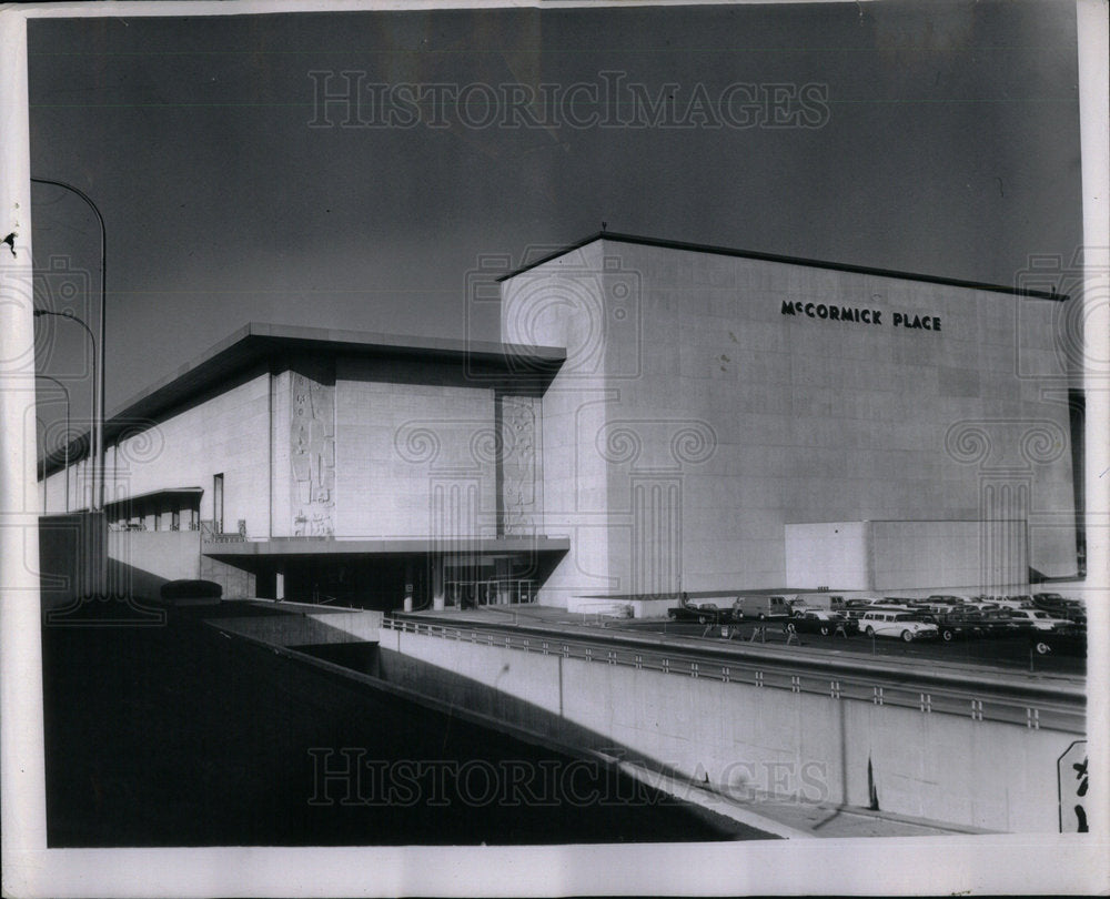 1966 McCormick Place Exterior Building - Historic Images