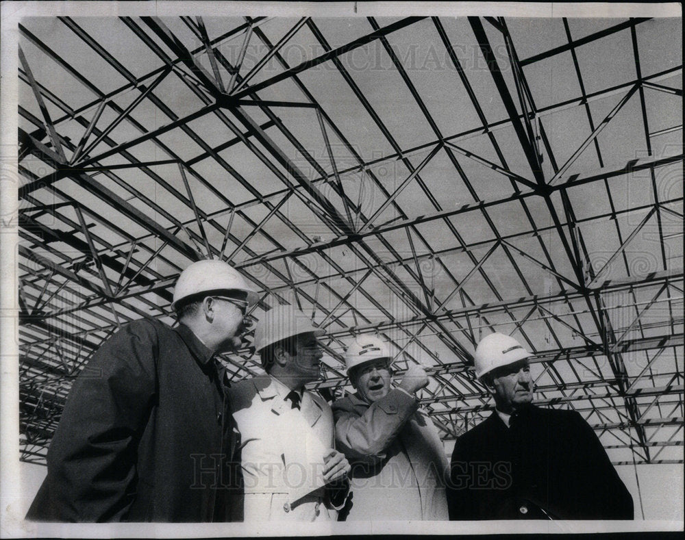 1969 McCormick Place Construction Visitors - Historic Images