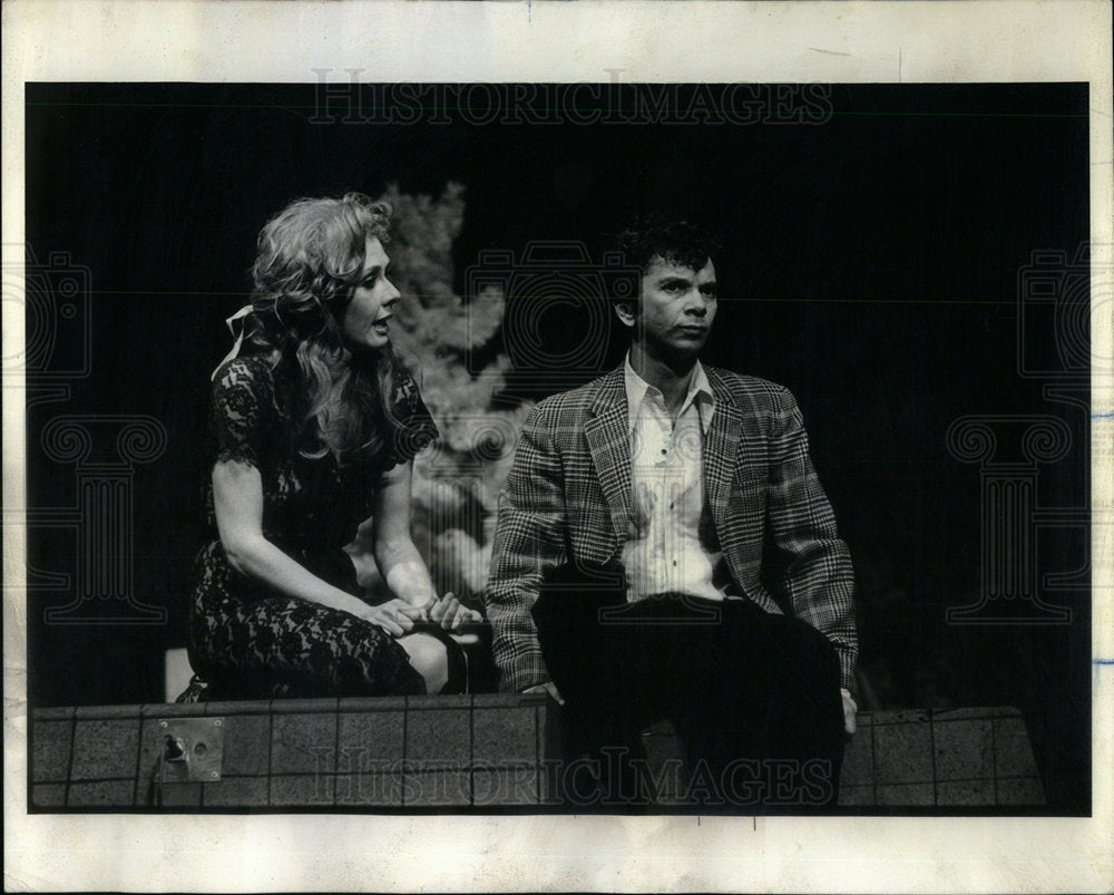 1974 Lenny Play Couple Schwartz Cassmore - Historic Images