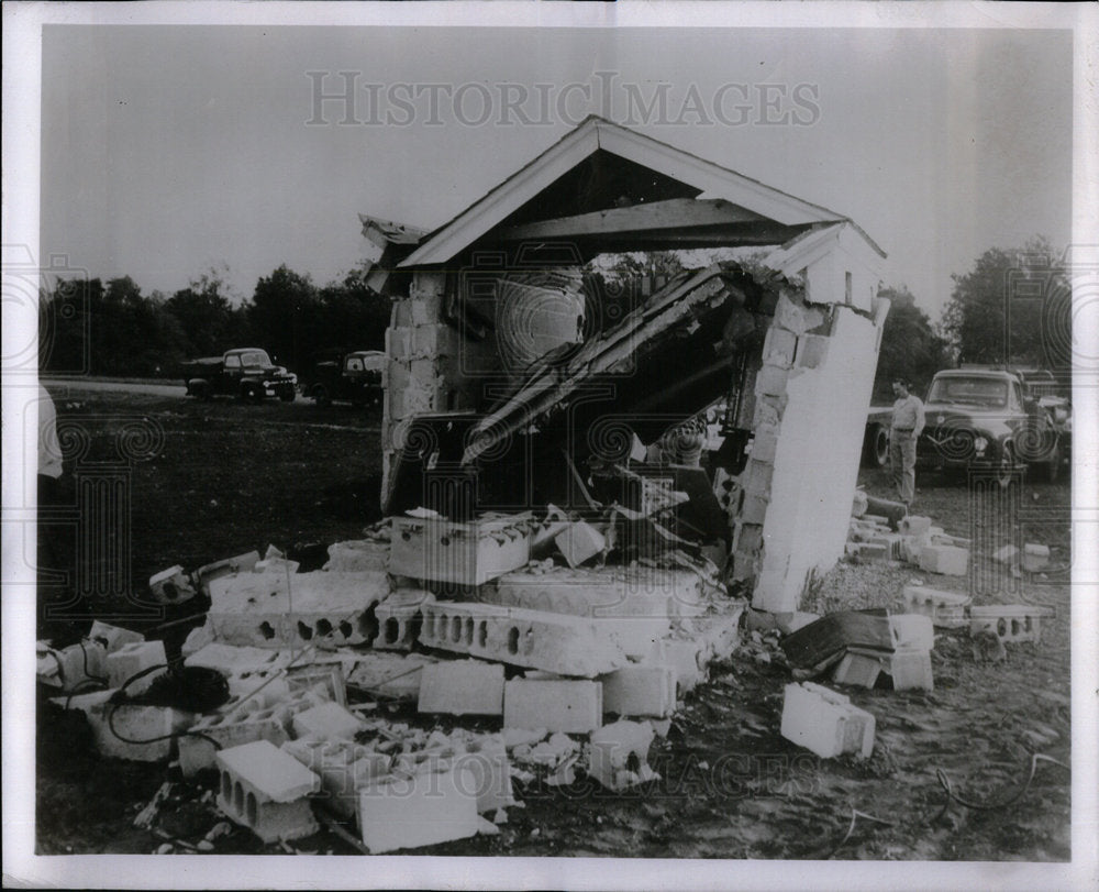 1957 Coaxial Cable Repeater Station Bombed - Historic Images