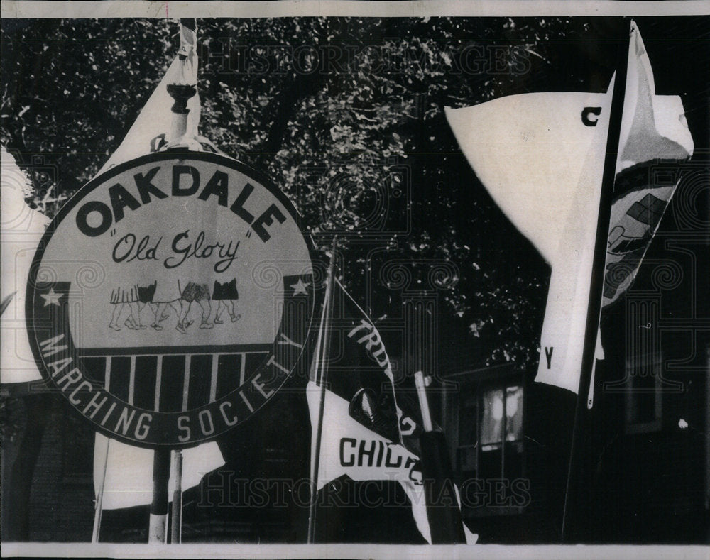 1968 Oakdale Marching Society WOOGMS Symbol - Historic Images