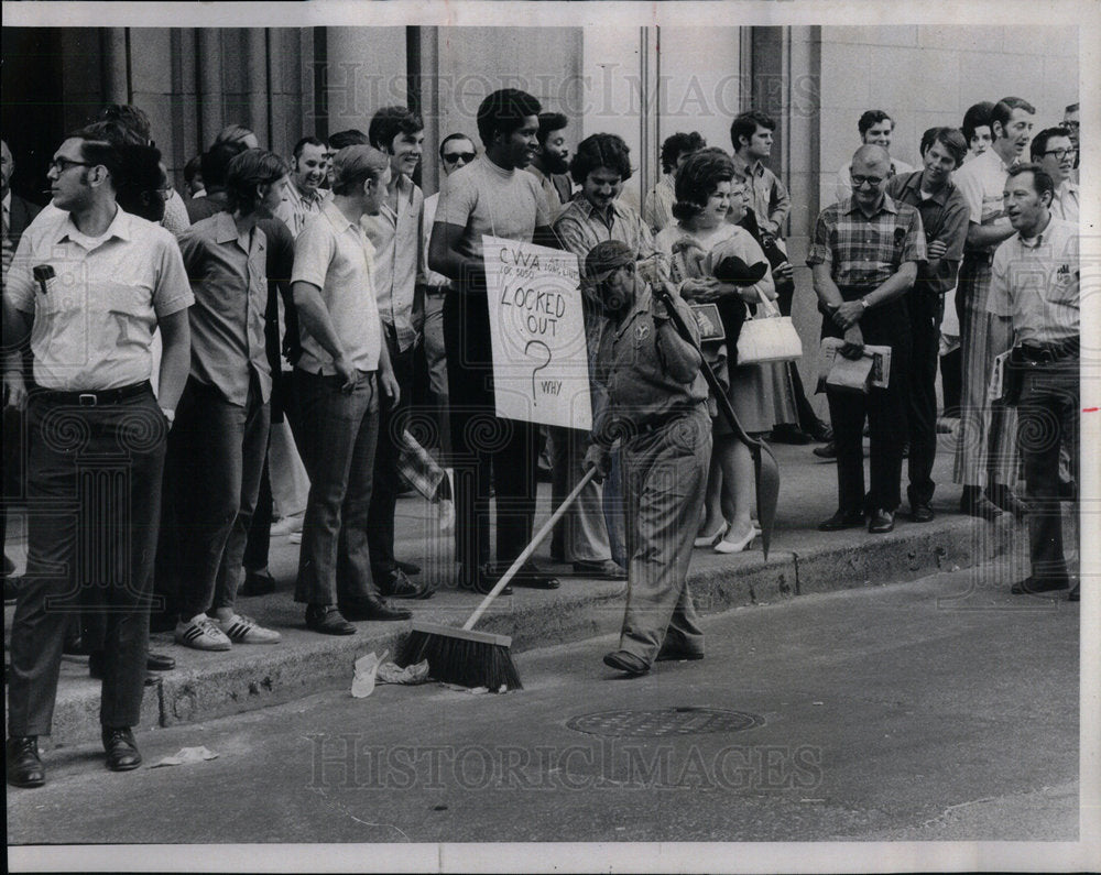 1971 Telephone Workers Strike Chicago - Historic Images