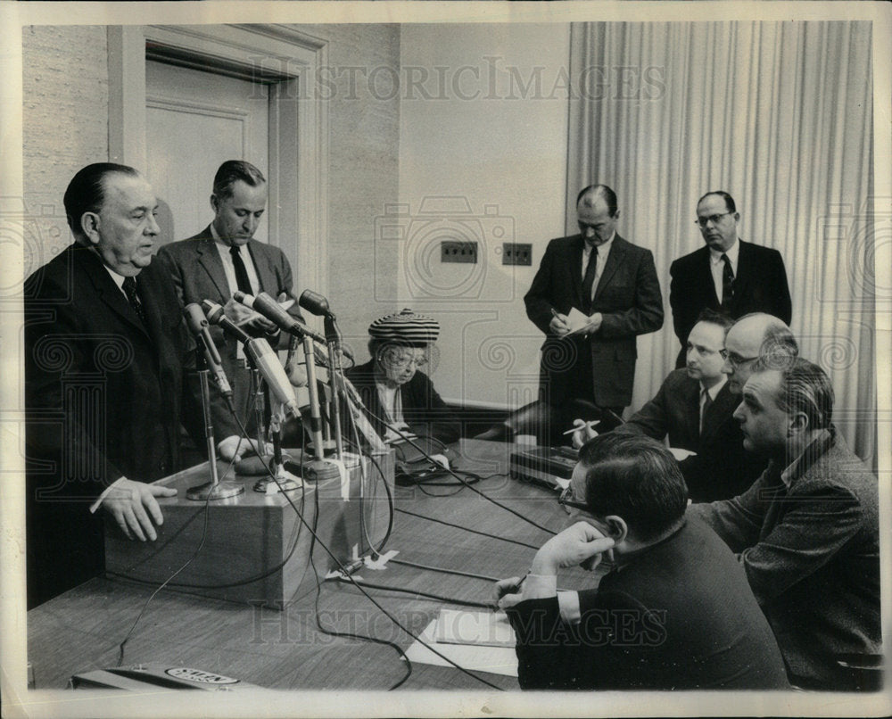 1965 Mayor Richard Daley/School Board/Ill. - Historic Images