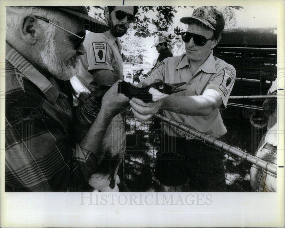 1986 Goose Relocation - Historic Images