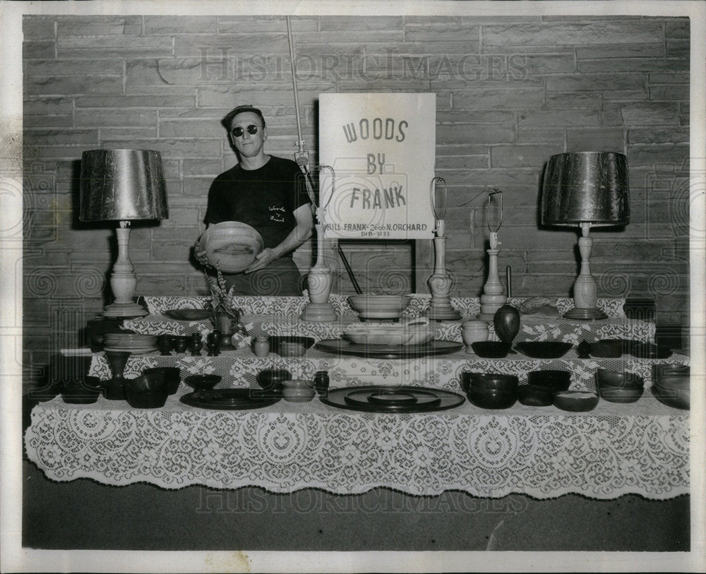 1955 Blind Woodwork Lincoln Village Display - Historic Images