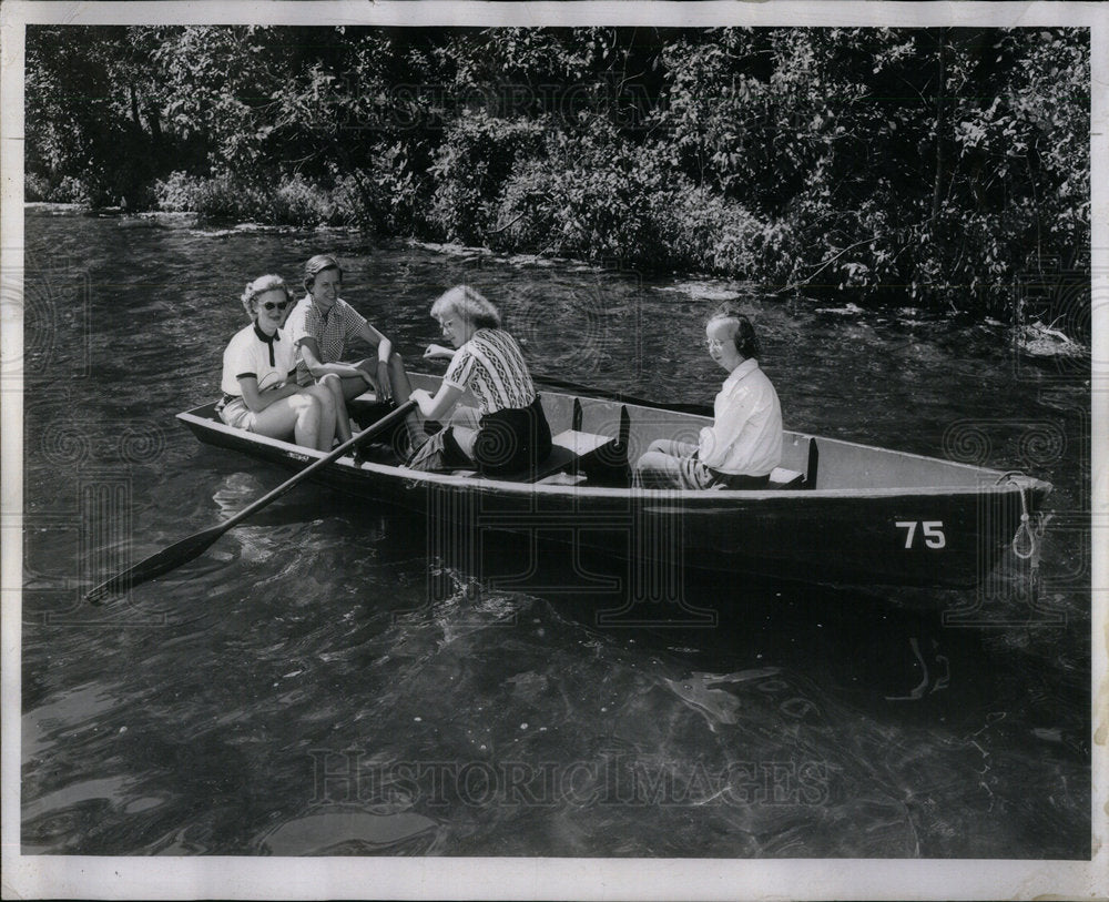 1952 Blind Girl Scout Ms Winifred Kuhn - Historic Images