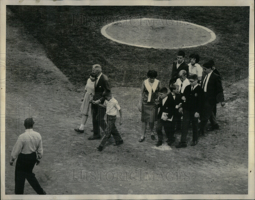 1965 Blind Kids At White Sox-Tigers Game - Historic Images