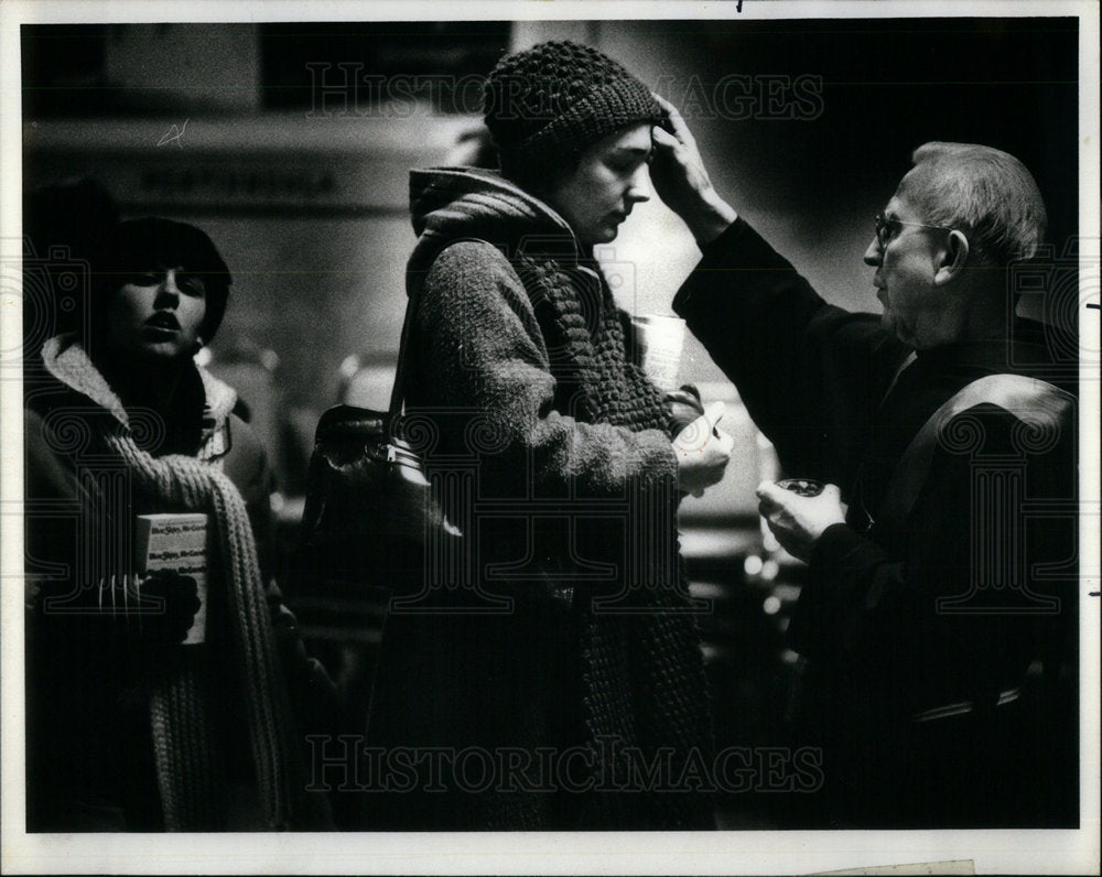 1978 Ash Wednesday St. Peter's Church-Historic Images