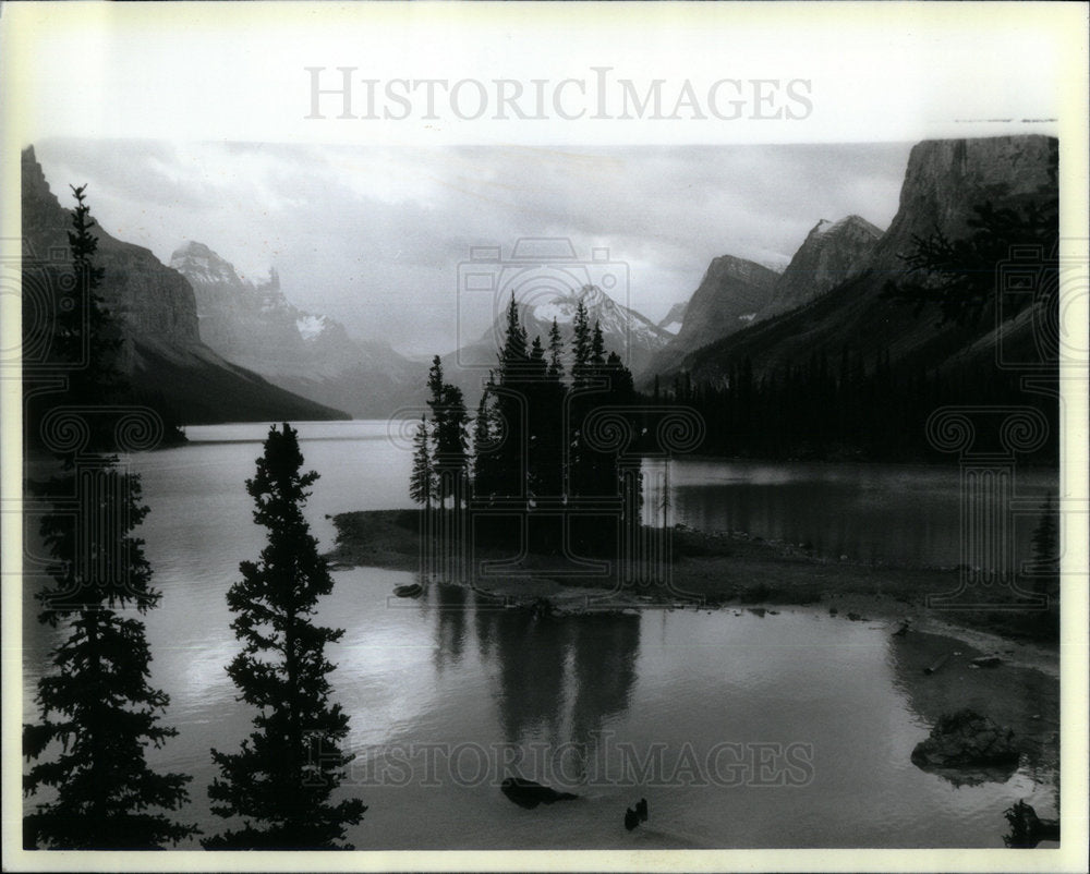 1986 Photography Canadian Rocky Mountains - Historic Images