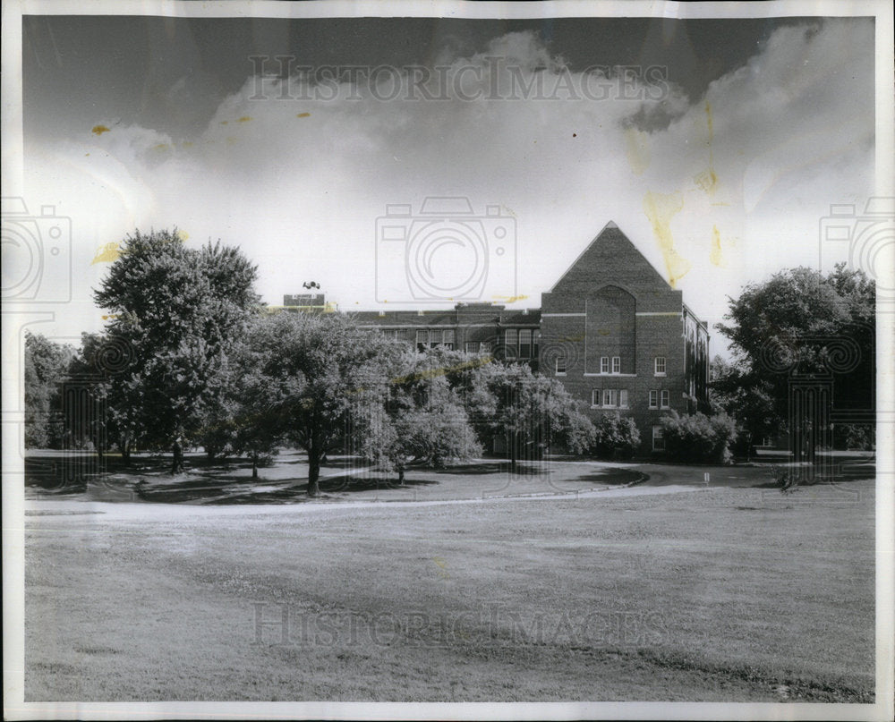 1962 Blackburn College Carlinville Illinois - Historic Images