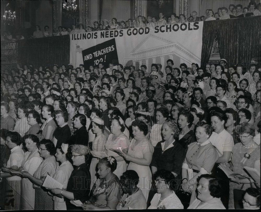 1959 Parent Teacher Association Chorus - Historic Images