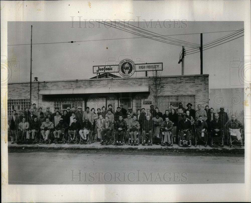 1958 Paraplegics Manufacturing Co Lay Offs - Historic Images