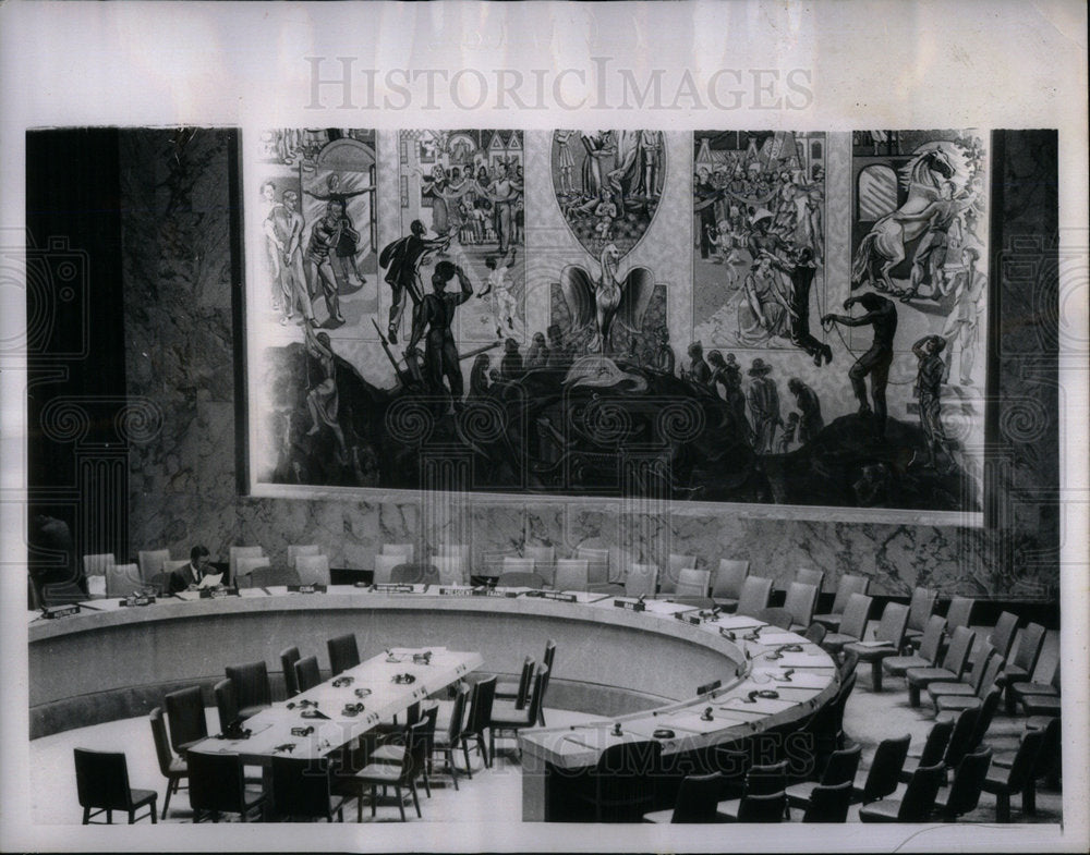 1956 United Nations Security Council Mich - Historic Images