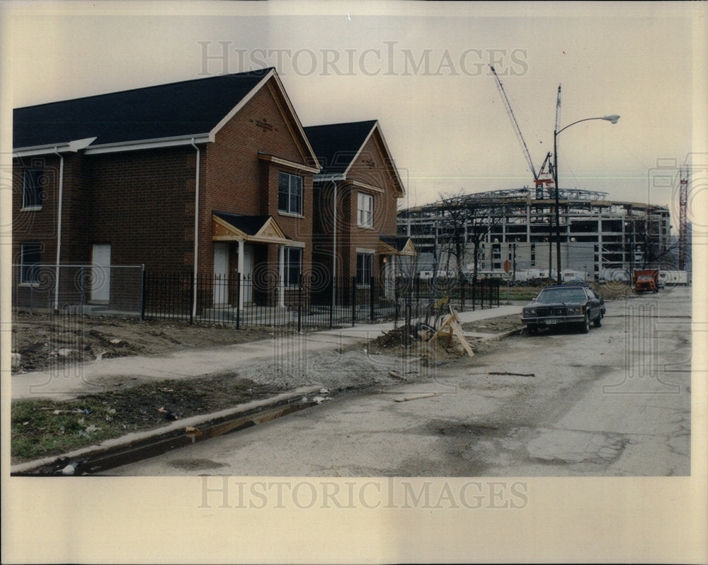 1993 Town Houses Monroe &amp; Hoyne Chicago - Historic Images