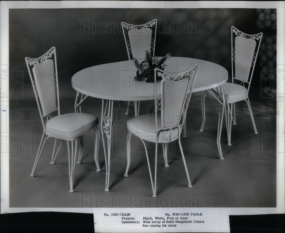 1965 Dinette Set Dining Ware Dishes Chicago - Historic Images