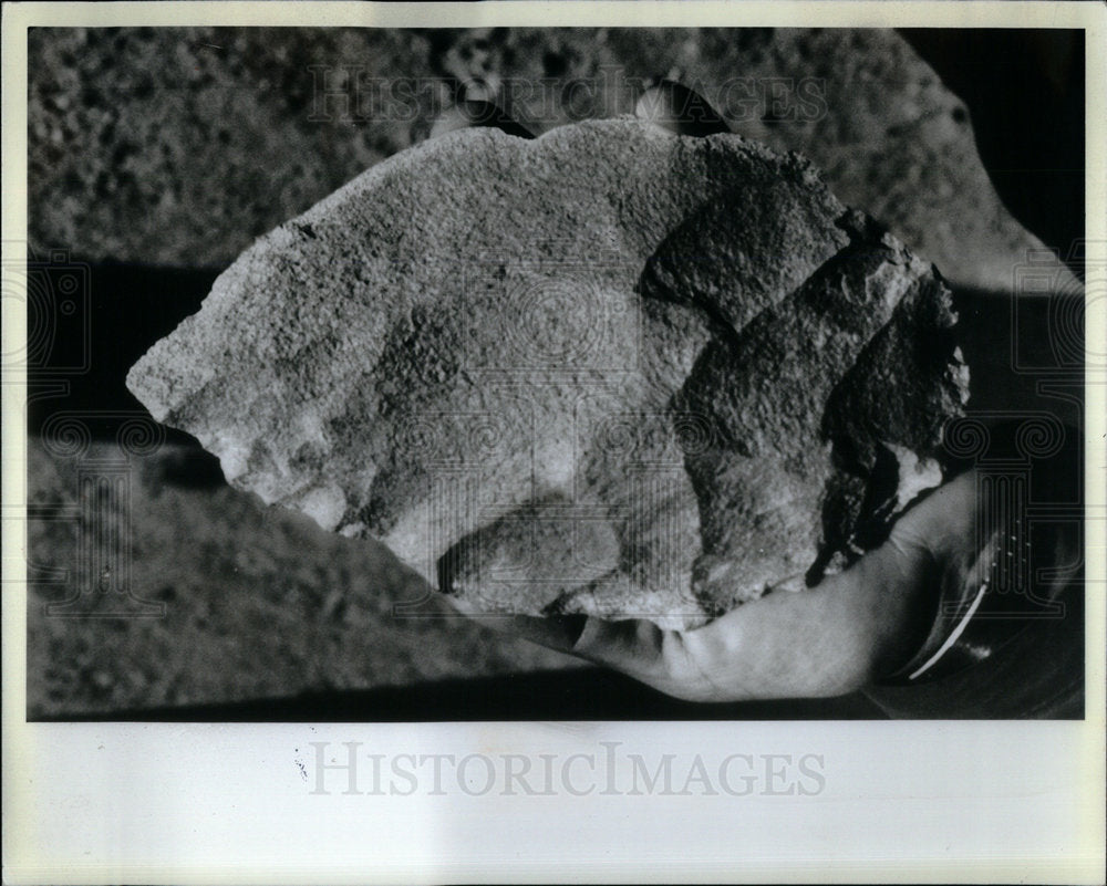 1984 Sandstone Riverbed Deserts Michigan - Historic Images