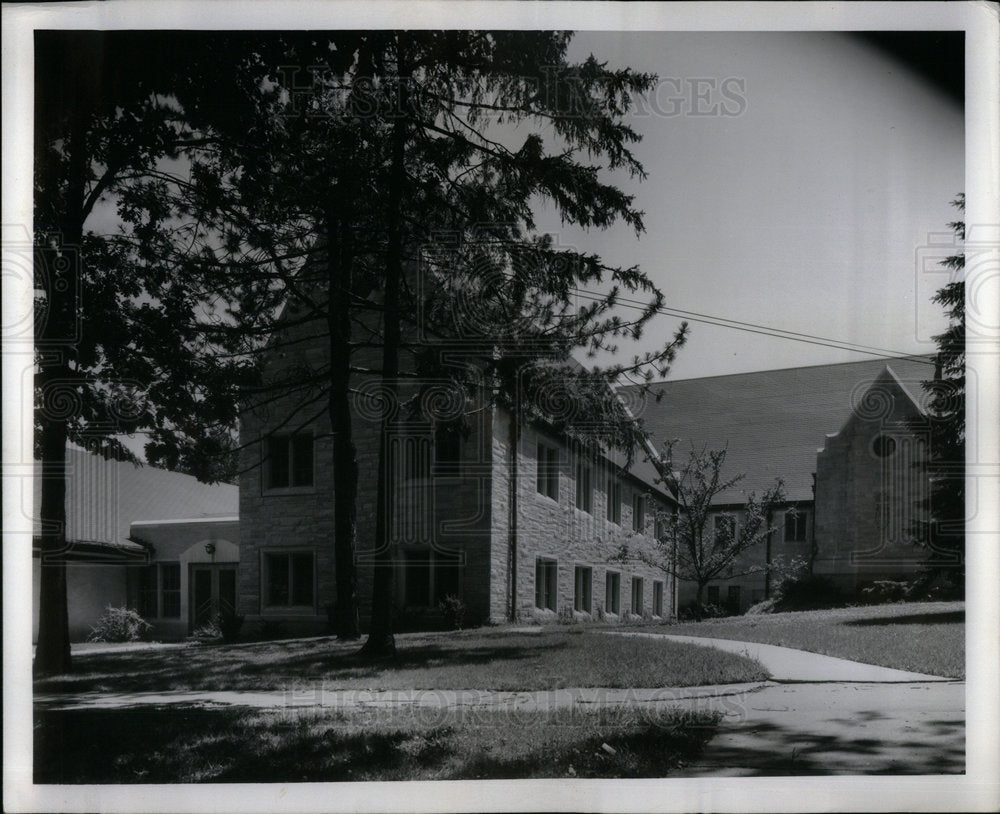 1958 St Mark Episcopal Church Glen Ellyn - Historic Images