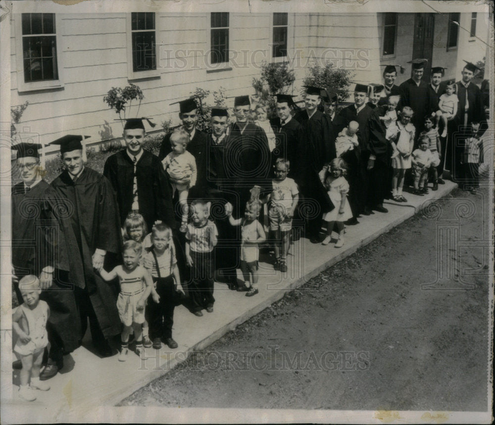 1951 University of Minnesota Degrees Holder - Historic Images