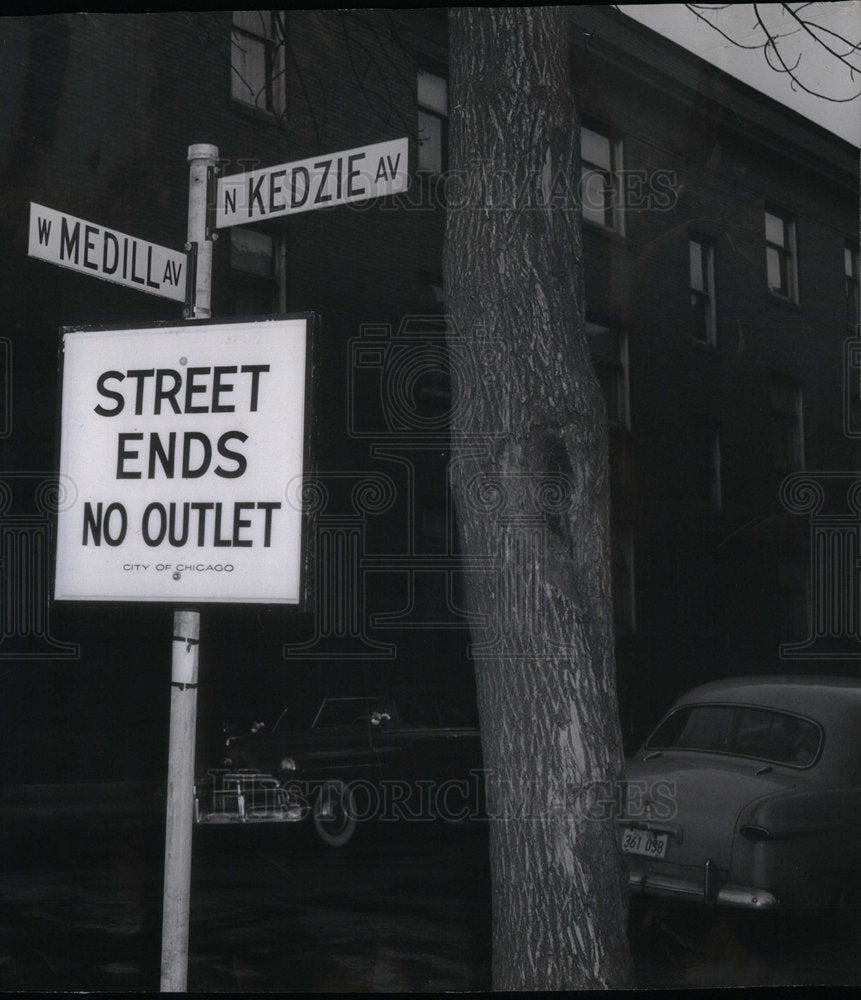 1953 Street Signs - Historic Images