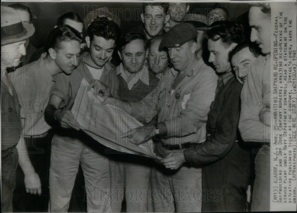 1941 Federal Shipbuilding Dry Dock Company - Historic Images