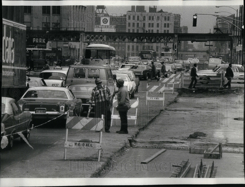 1977 Street Repair Constructions - Historic Images