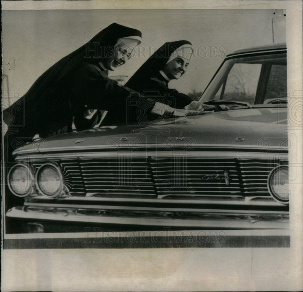 1963 Sister Mary Gordon Sister Mary Joachim - Historic Images