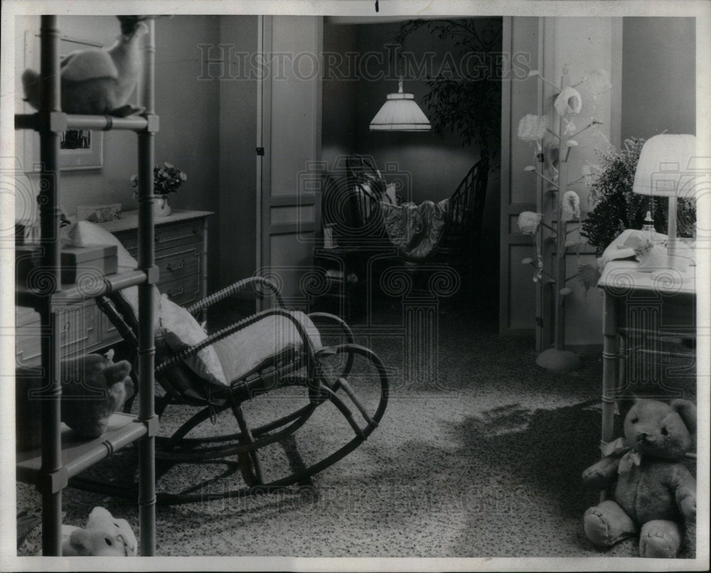 1984 Nurseries Child Playing Learning Room - Historic Images