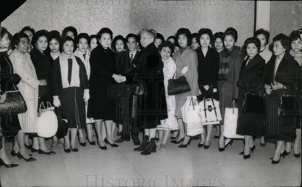 1962 NURSES FRANCES POWELL ESTHER SANDICE - Historic Images